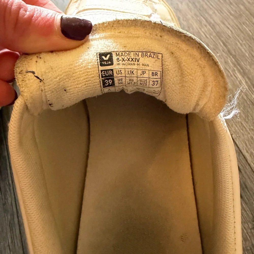 Women’s Veja Recife Logo Velcro Sneakers EU39/US8.5 - Picture 9 of 9